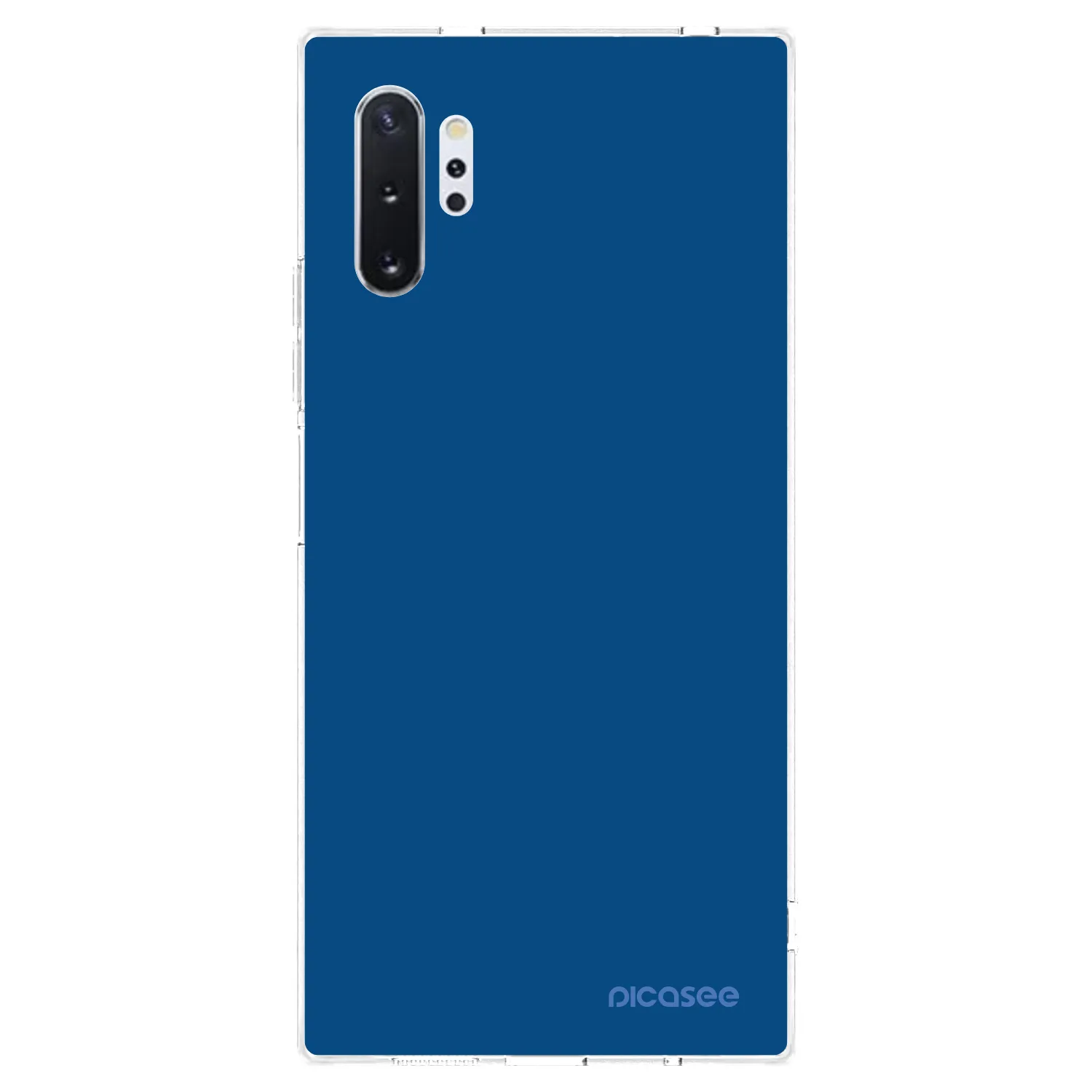 Picasee husă transparentă din silicon pentru Samsung Galaxy Note 10+ N975F - Navy Blue