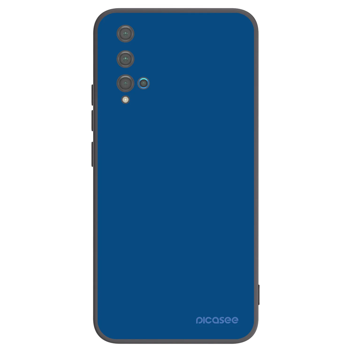 Picasee husă neagră din silicon pentru Huawei Nova 5T - Navy Blue