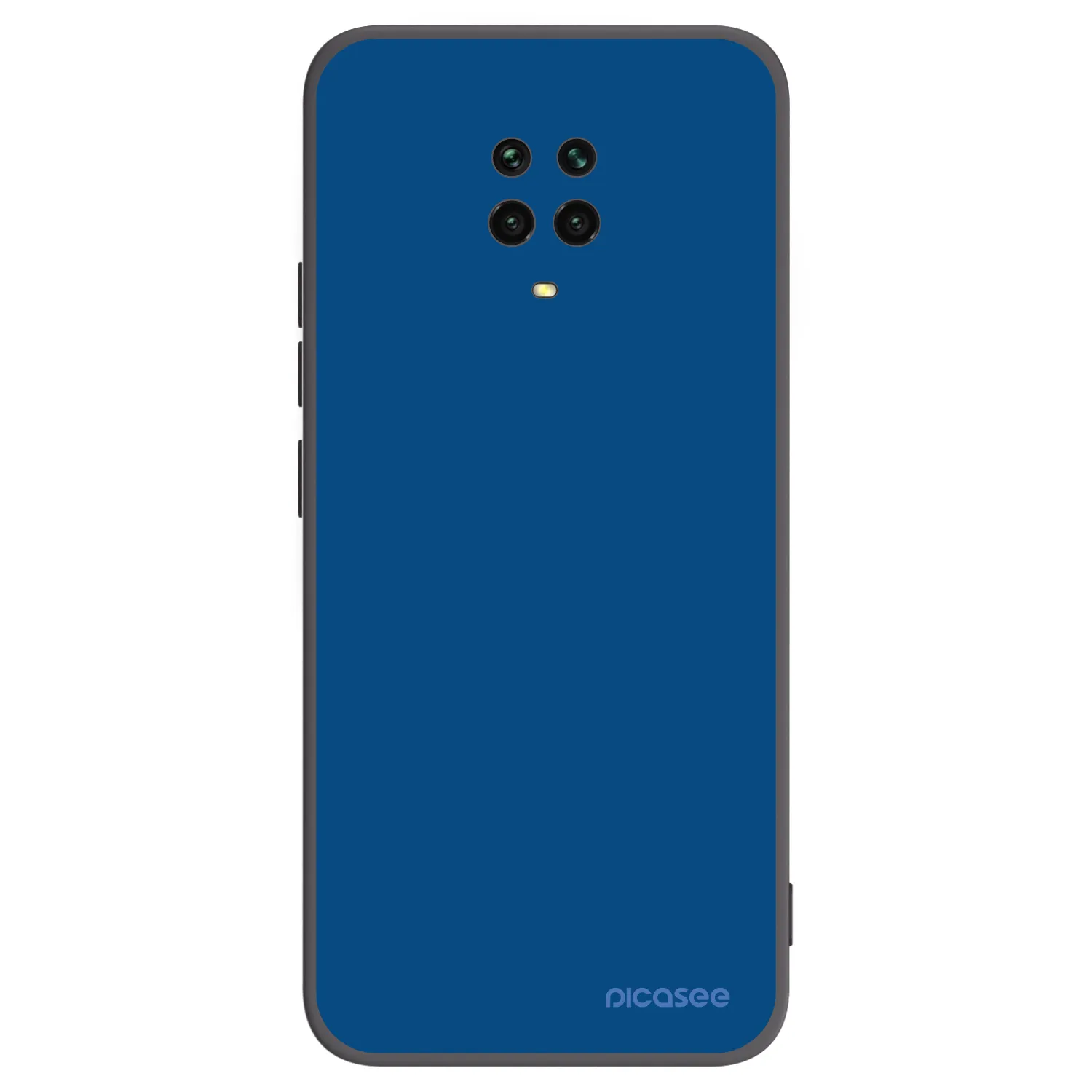 Picasee husă neagră din silicon pentru Xiaomi Redmi Note 9S - Navy Blue
