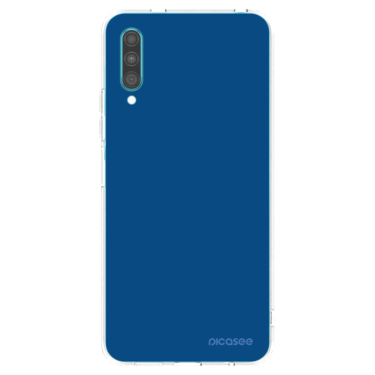 Picasee husă transparentă din silicon pentru Samsung Galaxy A30s A307F - Navy Blue