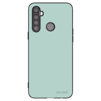 Picasee husă neagră din silicon pentru Realme 5 - Pastel Charm