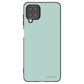 Picasee husă neagră din silicon pentru Samsung Galaxy A12 A125F - Pastel Charm