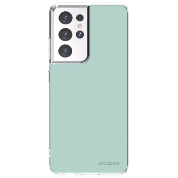 Picasee husă transparentă din silicon pentru Samsung Galaxy S21 Ultra 5G G998B - Pastel Charm