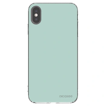 Picasee husă transparentă din silicon pentru Apple iPhone XS Max - Pastel Charm