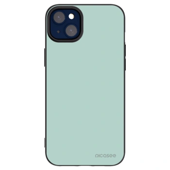 Picasee husă neagră din silicon pentru Apple iPhone 14 Plus - Pastel Charm