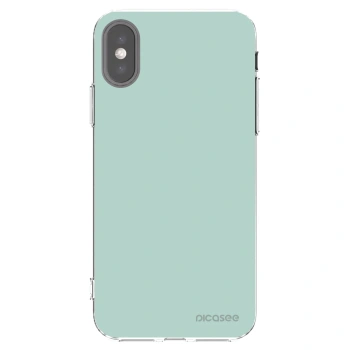 Picasee husă transparentă din silicon pentru Apple iPhone X/XS - Pastel Charm