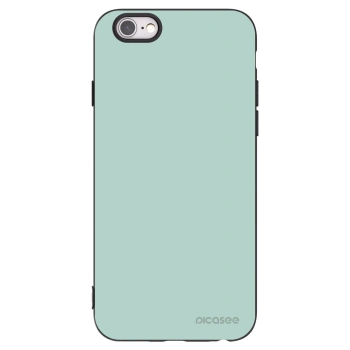 Picasee husă neagră din silicon pentru Apple iPhone 6/6S - Pastel Charm