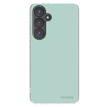 Picasee husă transparentă din silicon pentru Samsung Galaxy S24 FE S721B - Pastel Charm