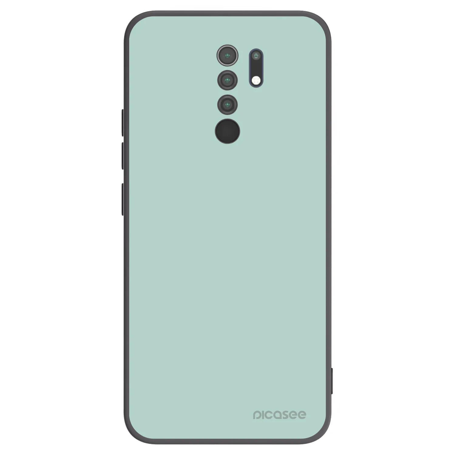 Picasee husă neagră din silicon pentru Xiaomi Redmi 9 - Pastel Charm