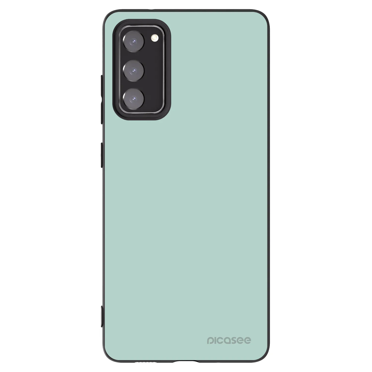 Picasee husă neagră din silicon pentru Samsung Galaxy S20 FE - Pastel Charm
