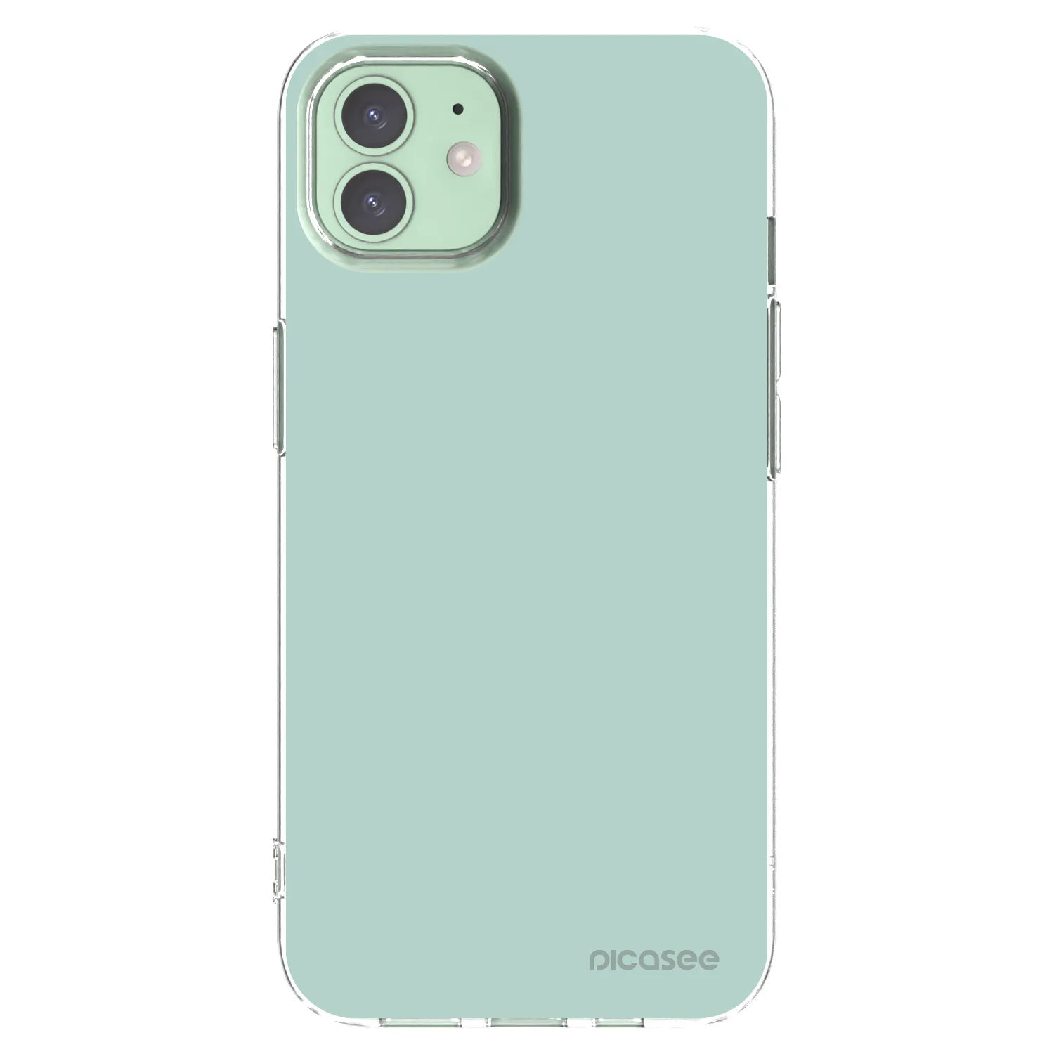 Picasee husă transparentă din silicon pentru Apple iPhone 12 - Pastel Charm