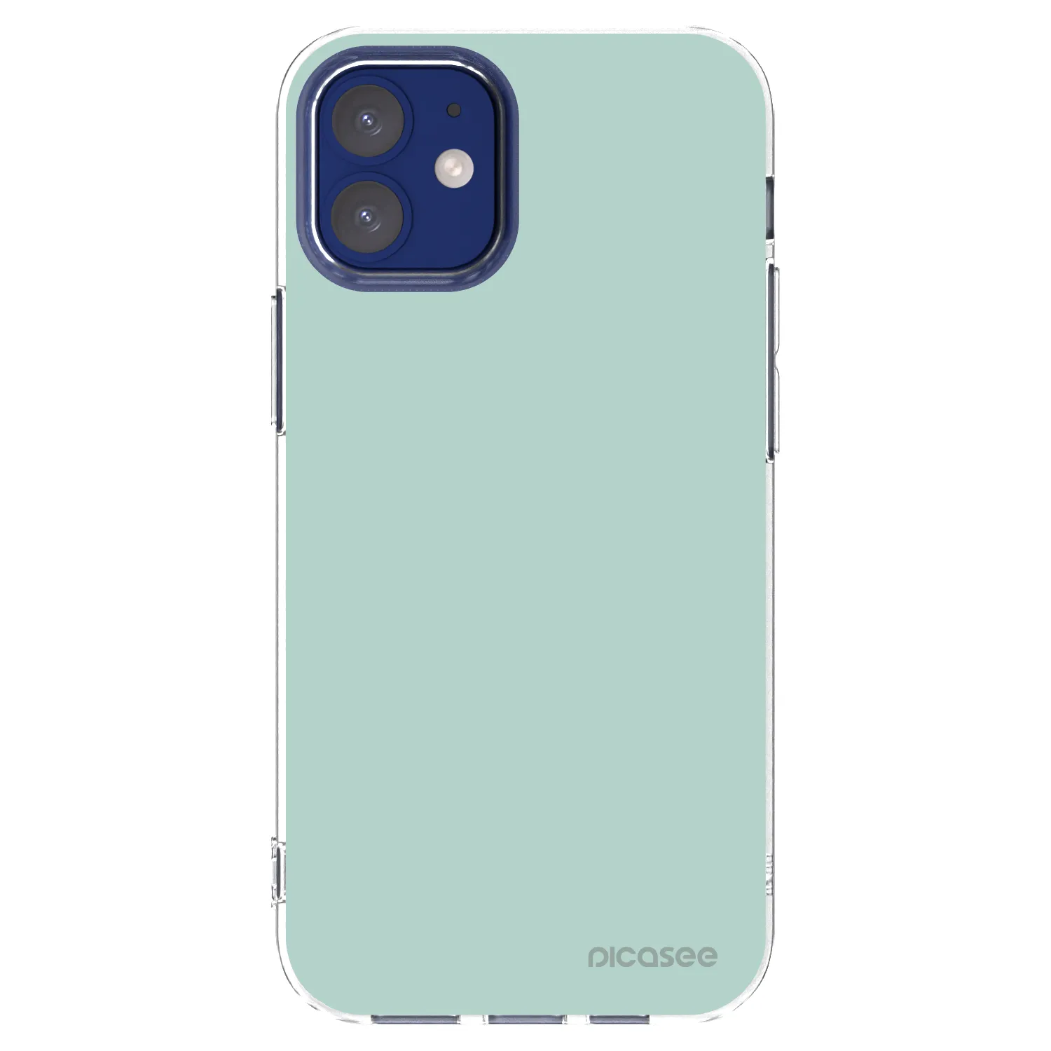 Picasee husă transparentă din silicon pentru Apple iPhone 12 mini - Pastel Charm