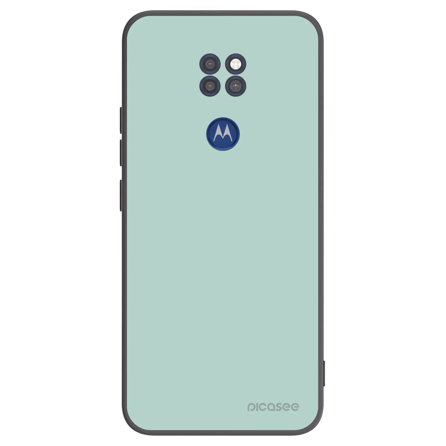 Picasee husă neagră din silicon pentru Motorola Moto G9 Play - Pastel Charm