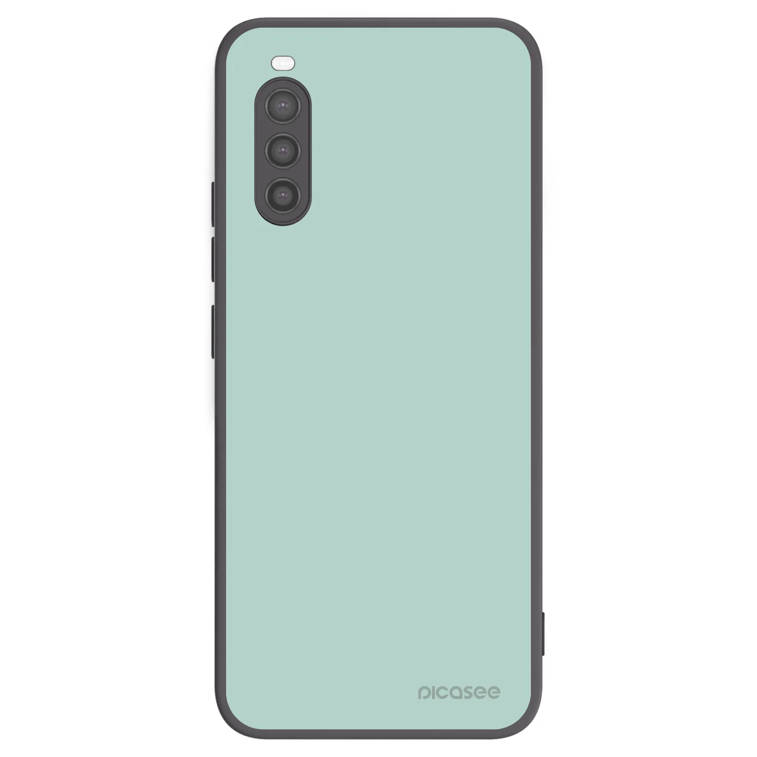 Picasee husă neagră din silicon pentru Sony Xperia 10 II - Pastel Charm