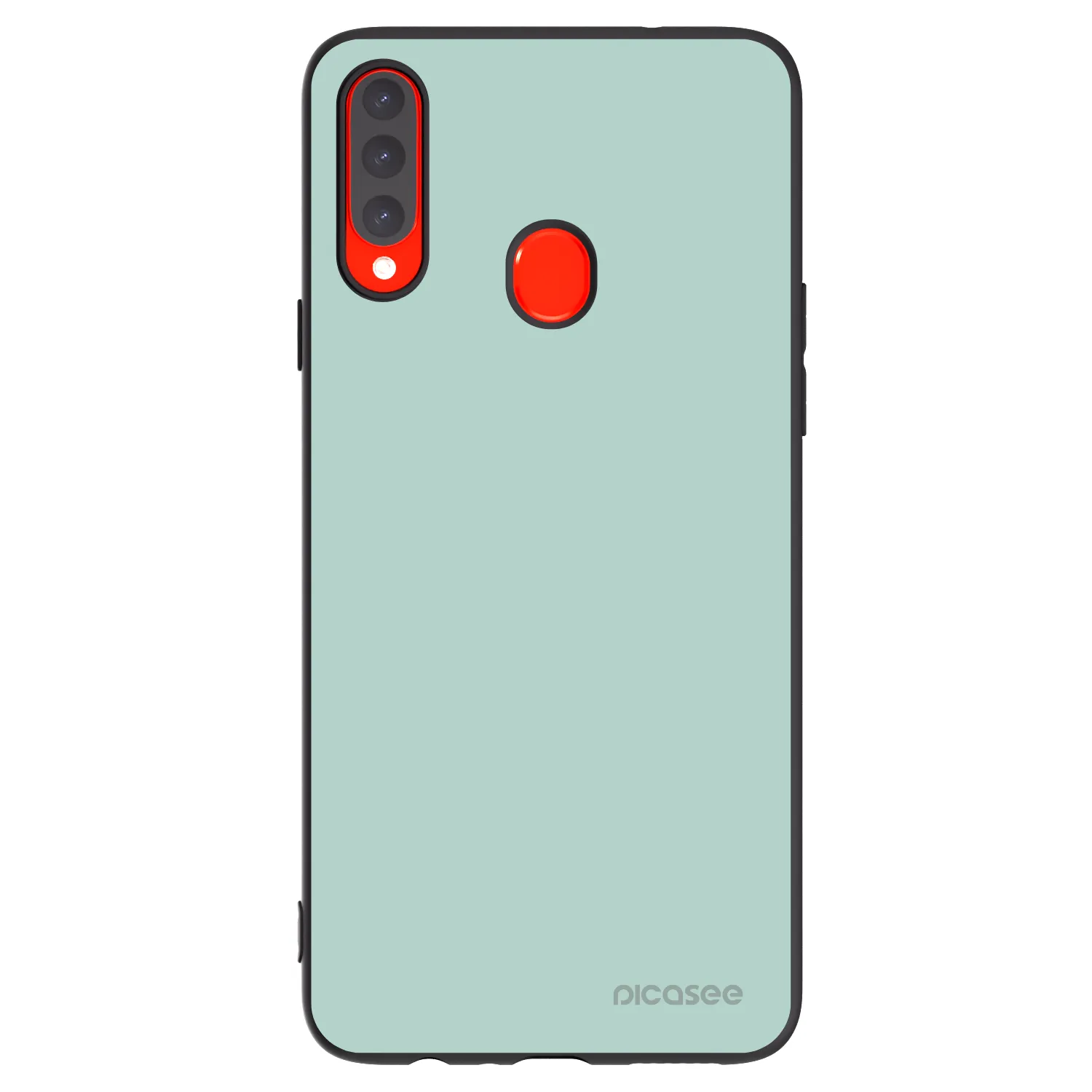 Picasee husă neagră din silicon pentru Samsung Galaxy A20s - Pastel Charm