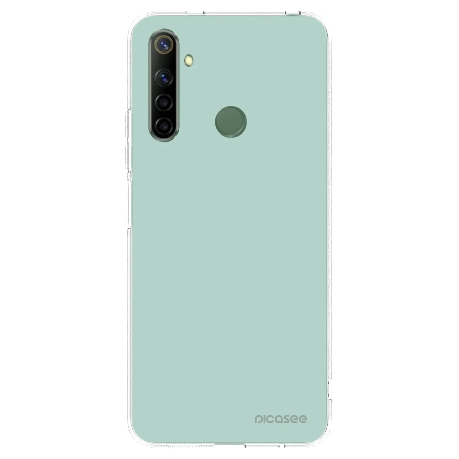 Picasee husă transparentă din silicon pentru Realme 6i - Pastel Charm