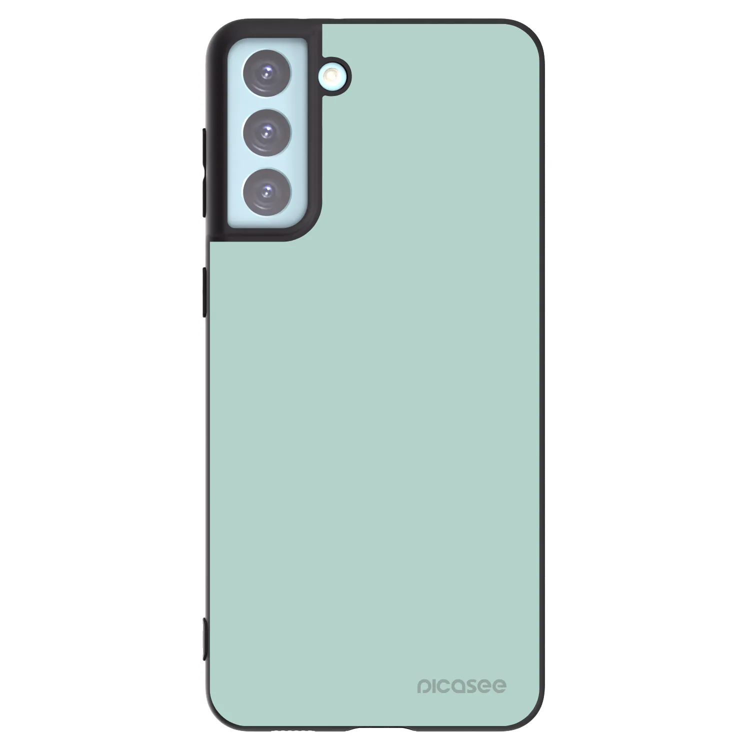 Picasee husă neagră din silicon pentru Samsung Galaxy S21+ 5G G996F - Pastel Charm