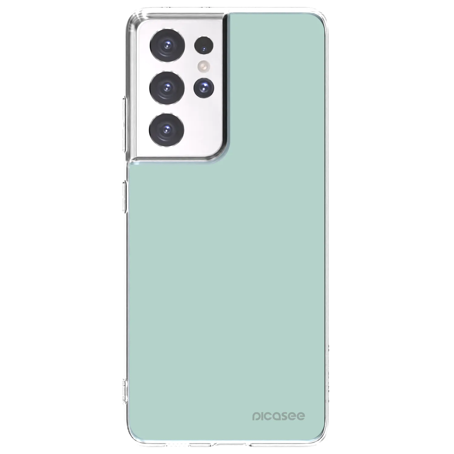 Picasee husă transparentă din silicon pentru Samsung Galaxy S21 Ultra 5G G998B - Pastel Charm