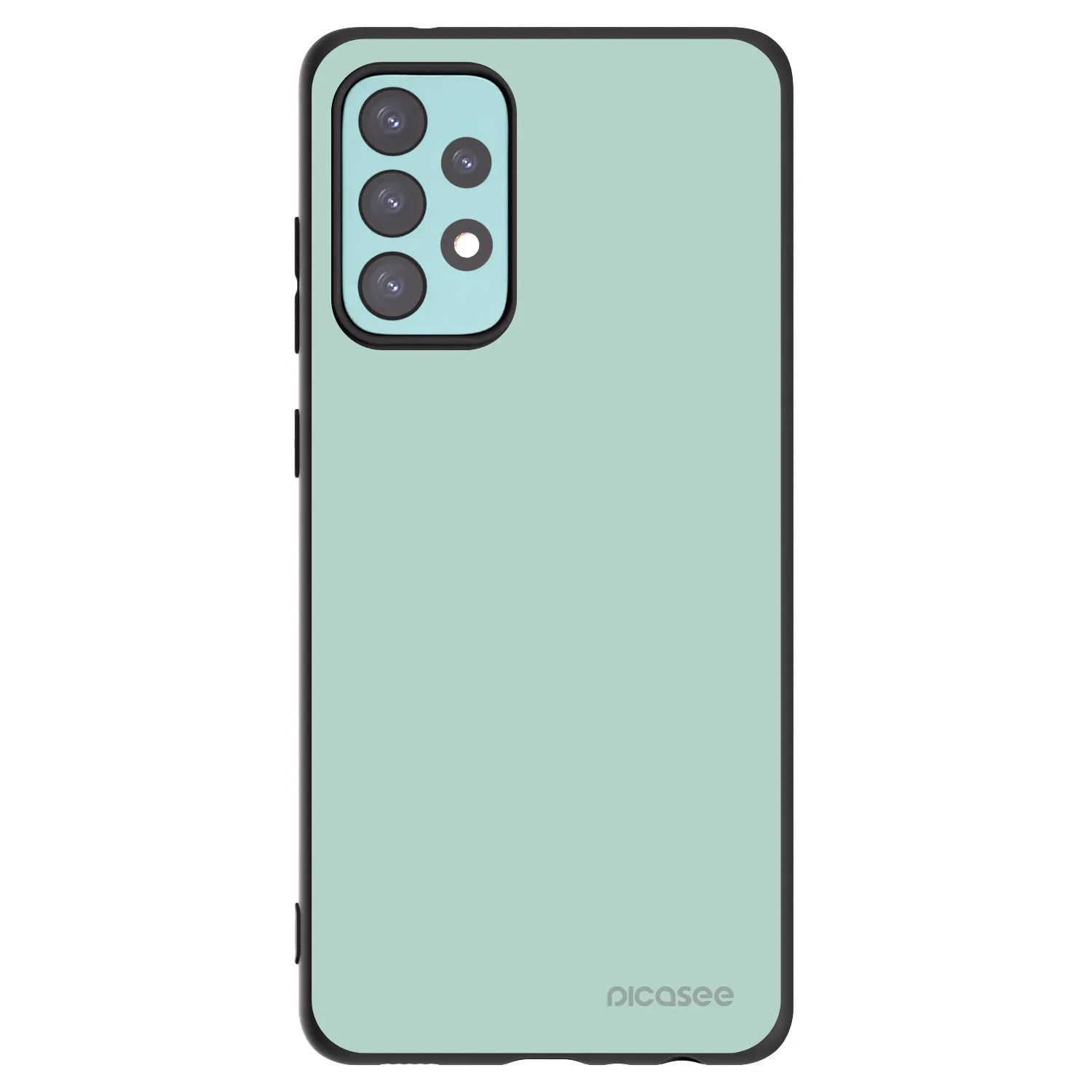 Picasee husă neagră din silicon pentru Samsung Galaxy A72 A725F - Pastel Charm