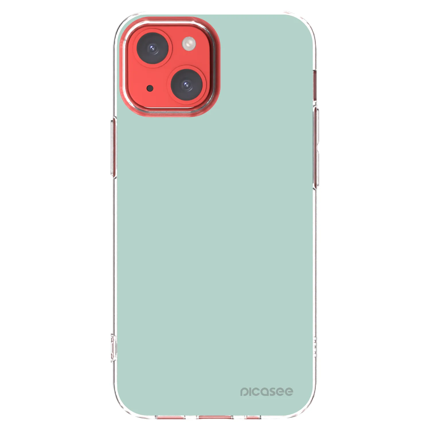 Picasee husă transparentă din silicon pentru Apple iPhone 13 mini - Pastel Charm