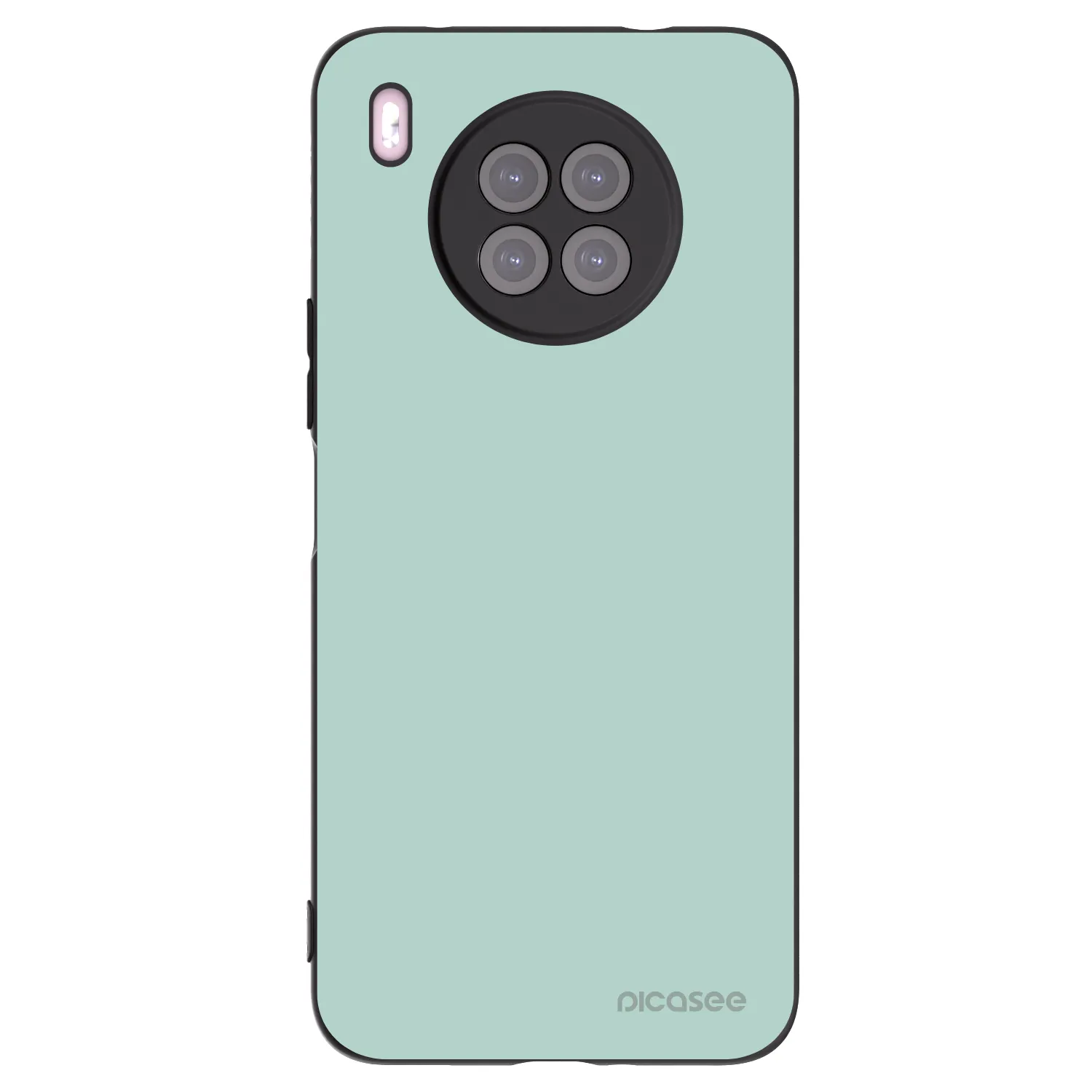 Picasee husă neagră din silicon pentru Huawei Nova 8i - Pastel Charm