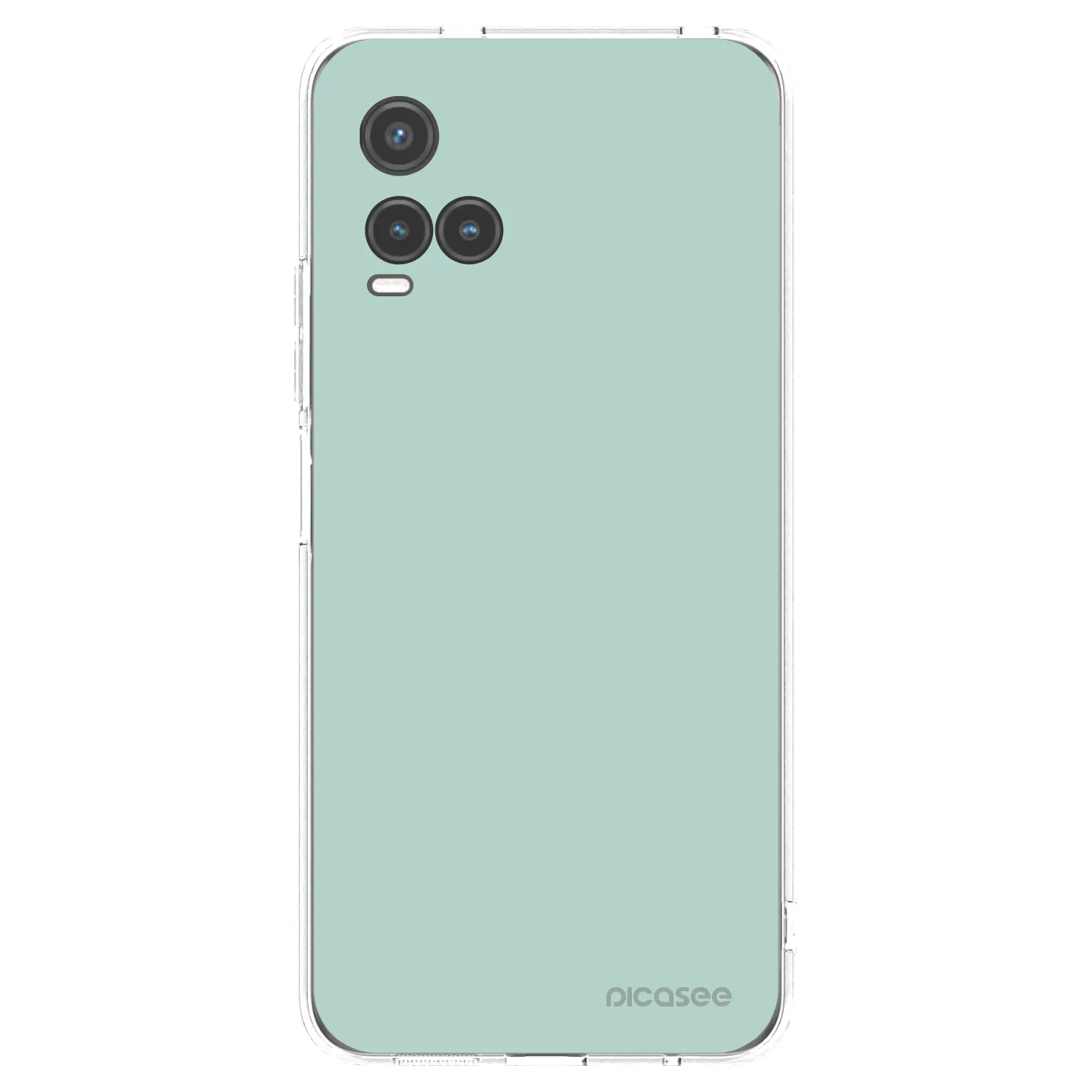 Picasee husă transparentă din silicon pentru Vivo Y33s - Pastel Charm