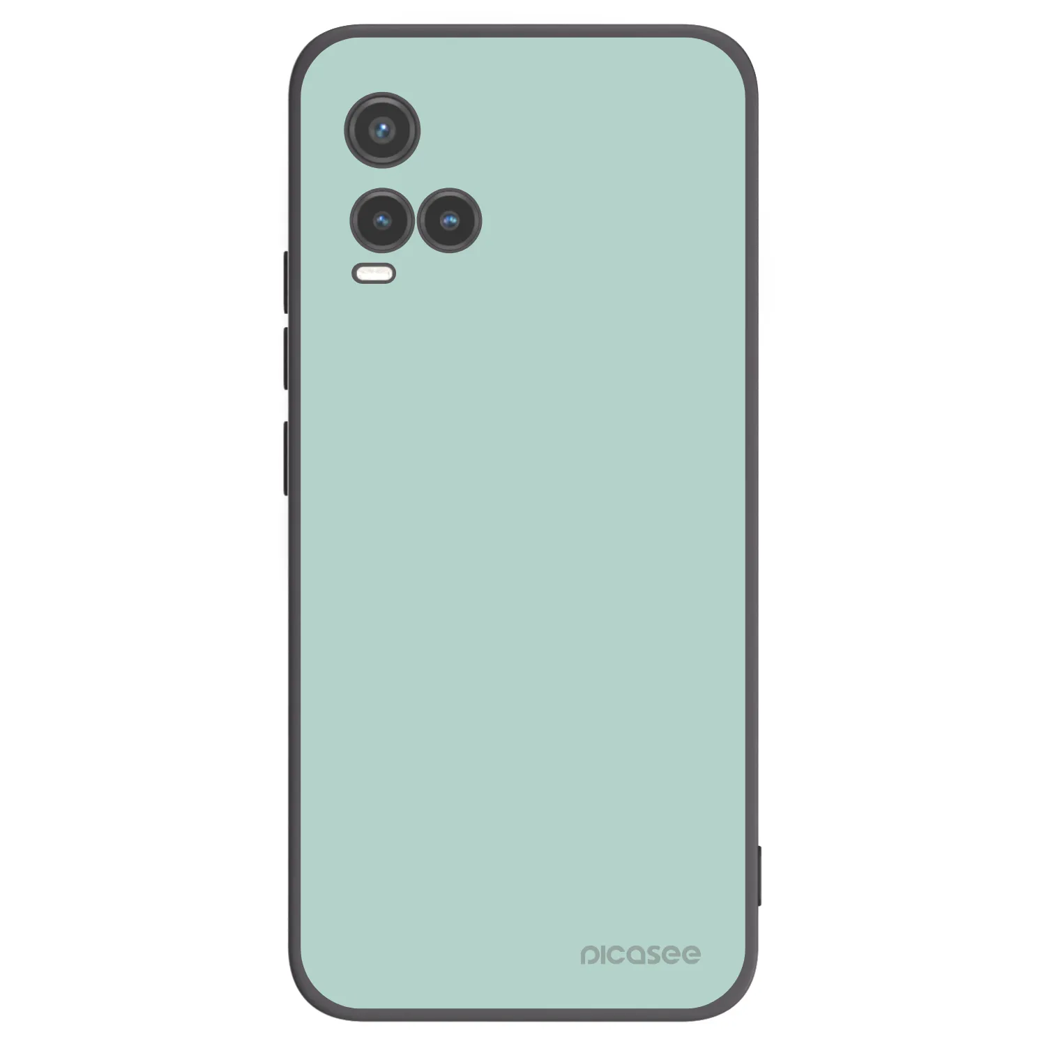 Picasee husă neagră din silicon pentru Vivo Y33s - Pastel Charm