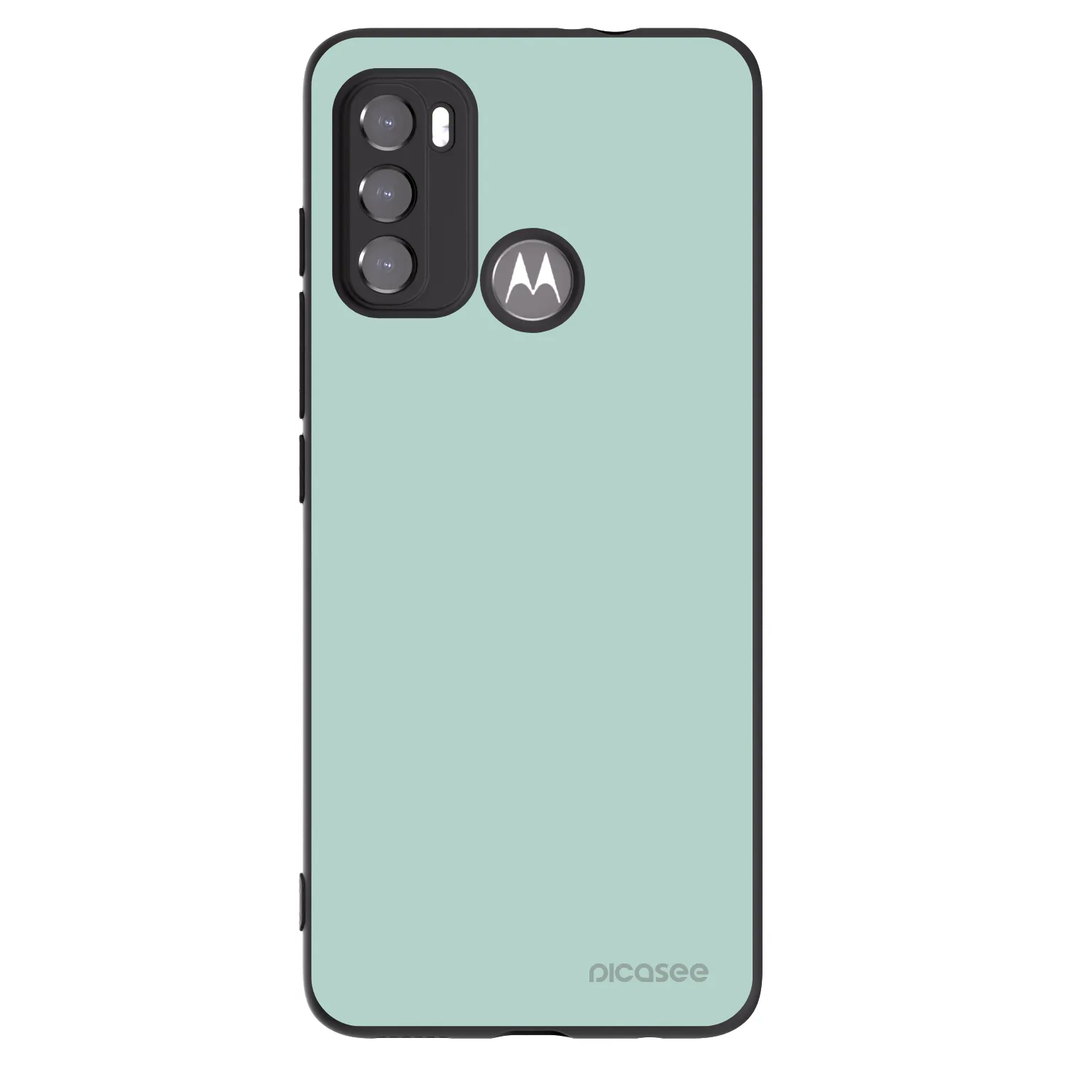 Picasee husă neagră din silicon pentru Motorola Moto G60 - Pastel Charm