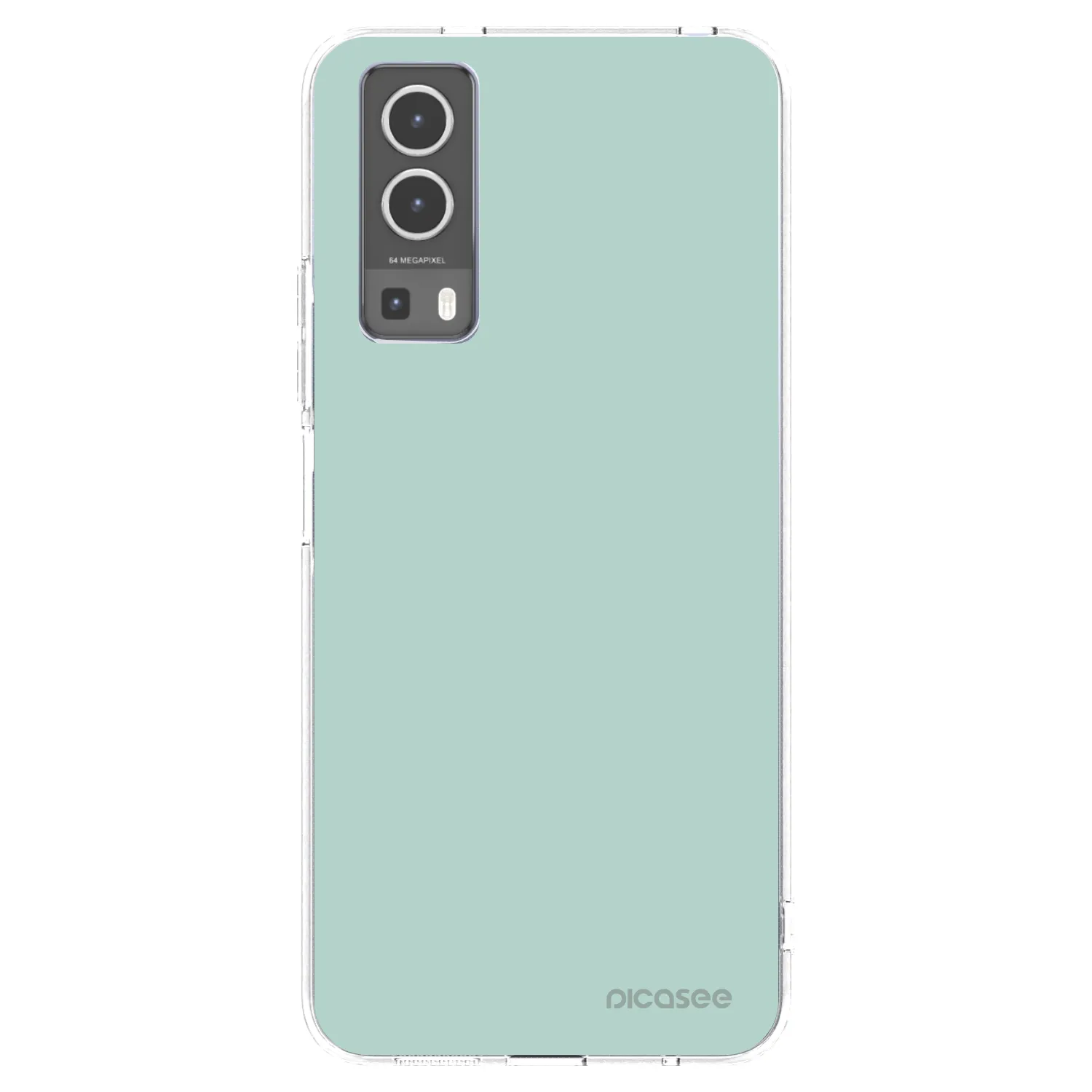 Picasee husă transparentă din silicon pentru Vivo Y72 5G - Pastel Charm