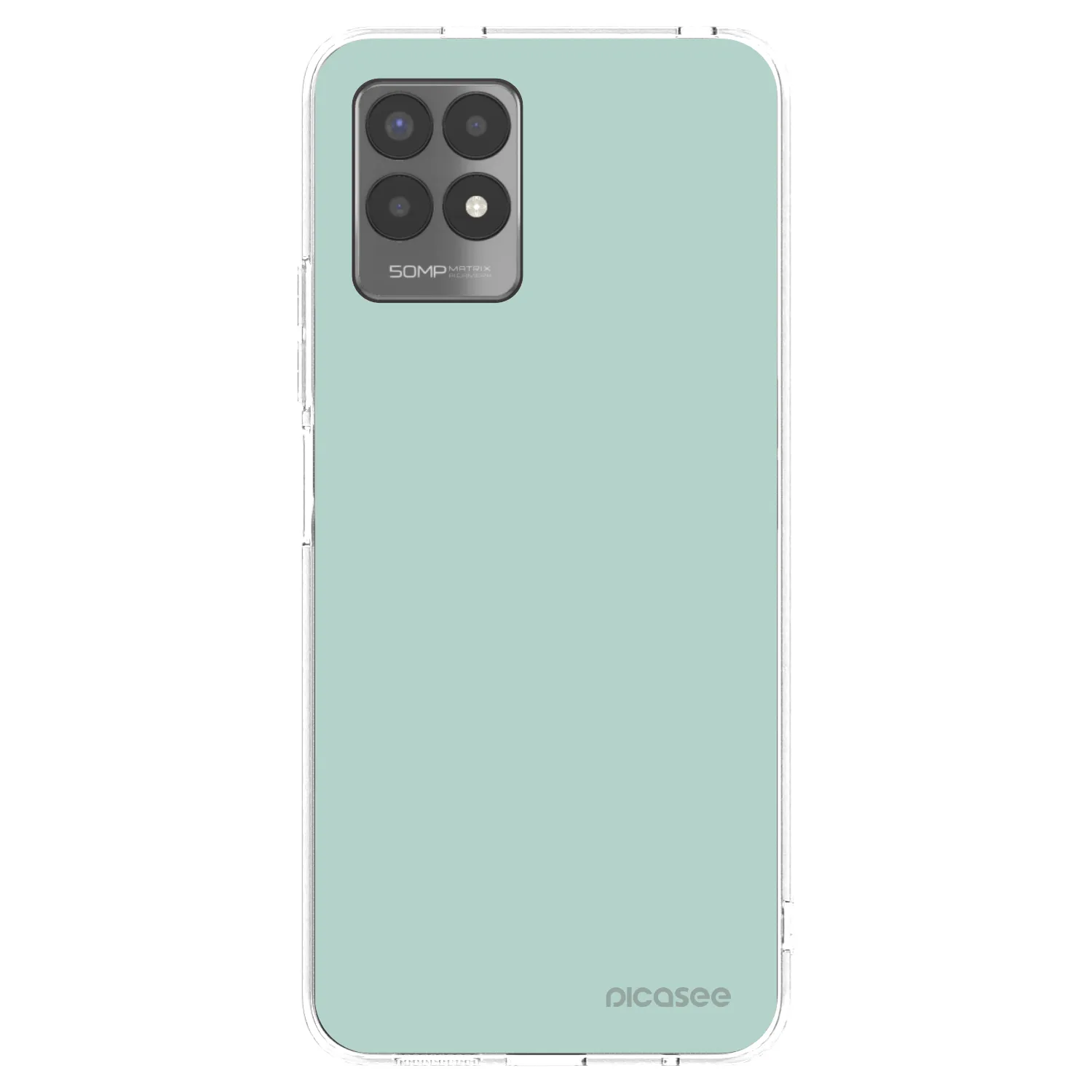 Picasee husă transparentă din silicon pentru Realme 8i - Pastel Charm