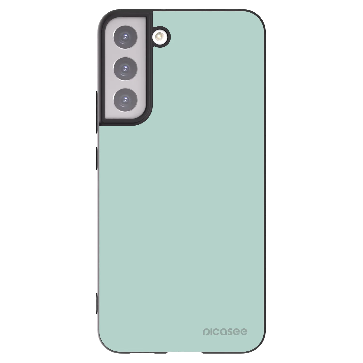 Picasee husă neagră din silicon pentru Samsung Galaxy S22+ 5G - Pastel Charm