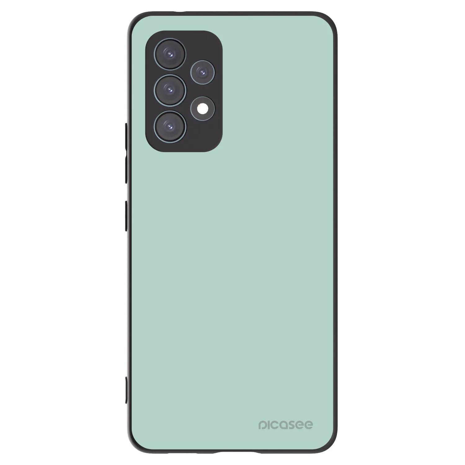 Picasee husă neagră din silicon pentru Samsung Galaxy A53 5G A536 - Pastel Charm