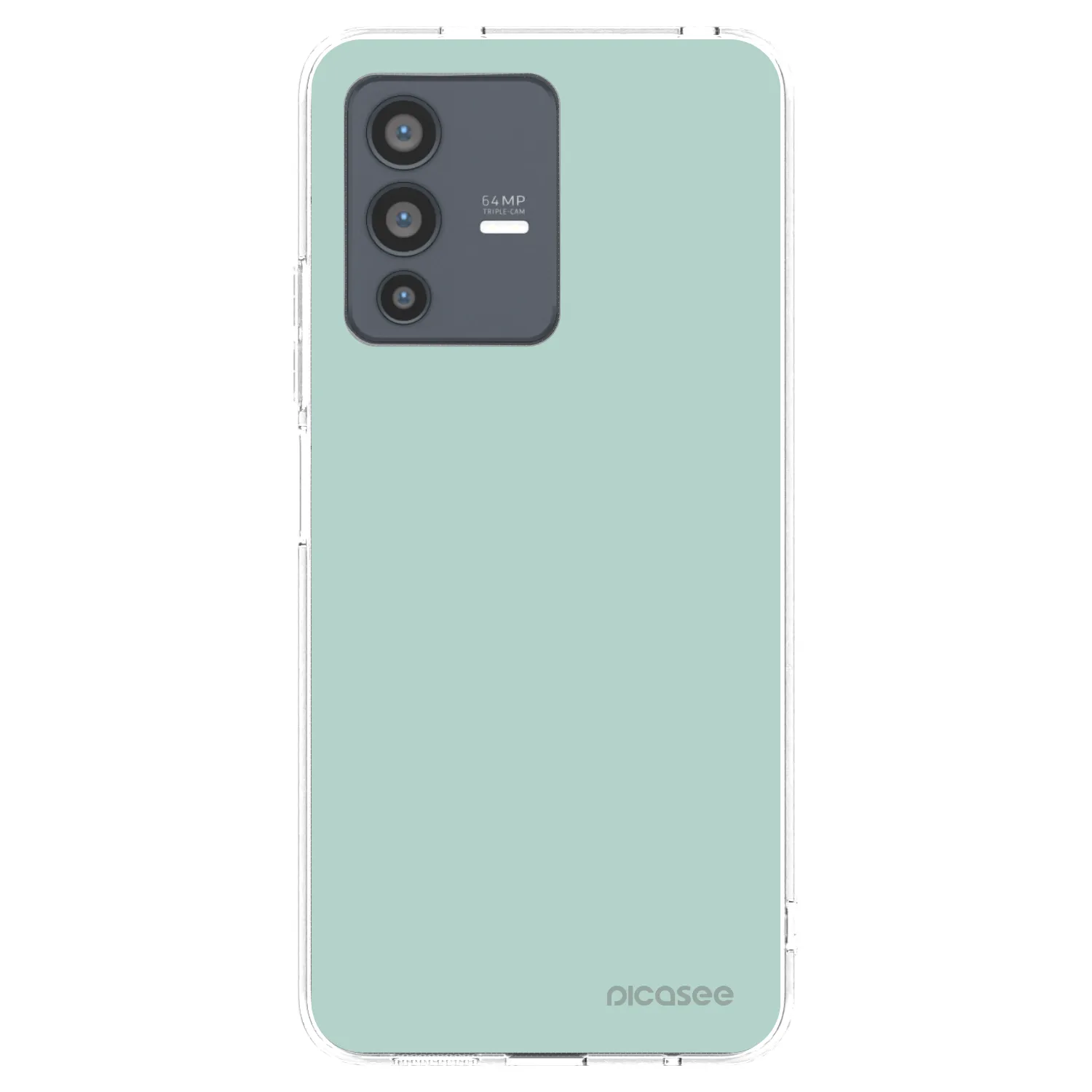 Picasee husă transparentă din silicon pentru Vivo V23 5G - Pastel Charm
