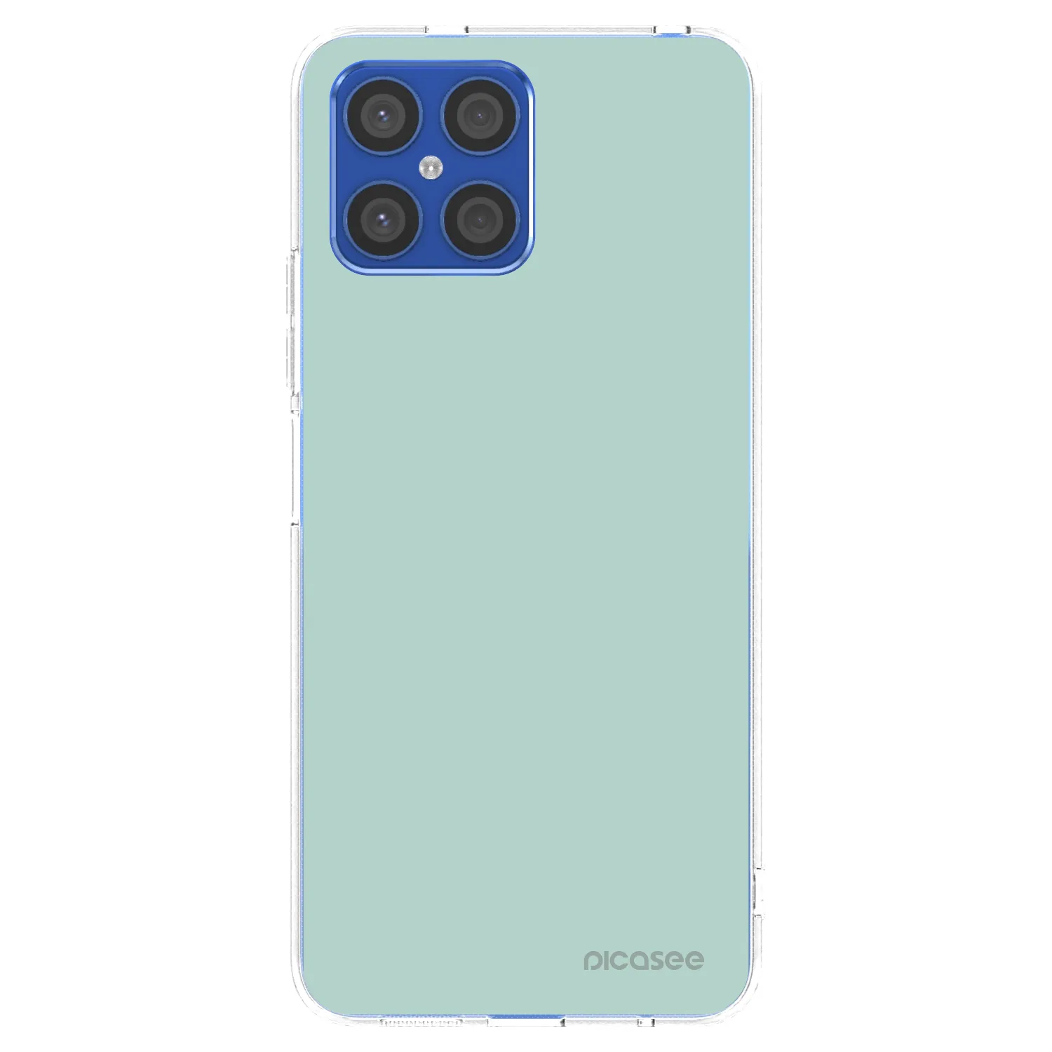 Picasee husă transparentă din silicon pentru Honor X8 4G - Pastel Charm