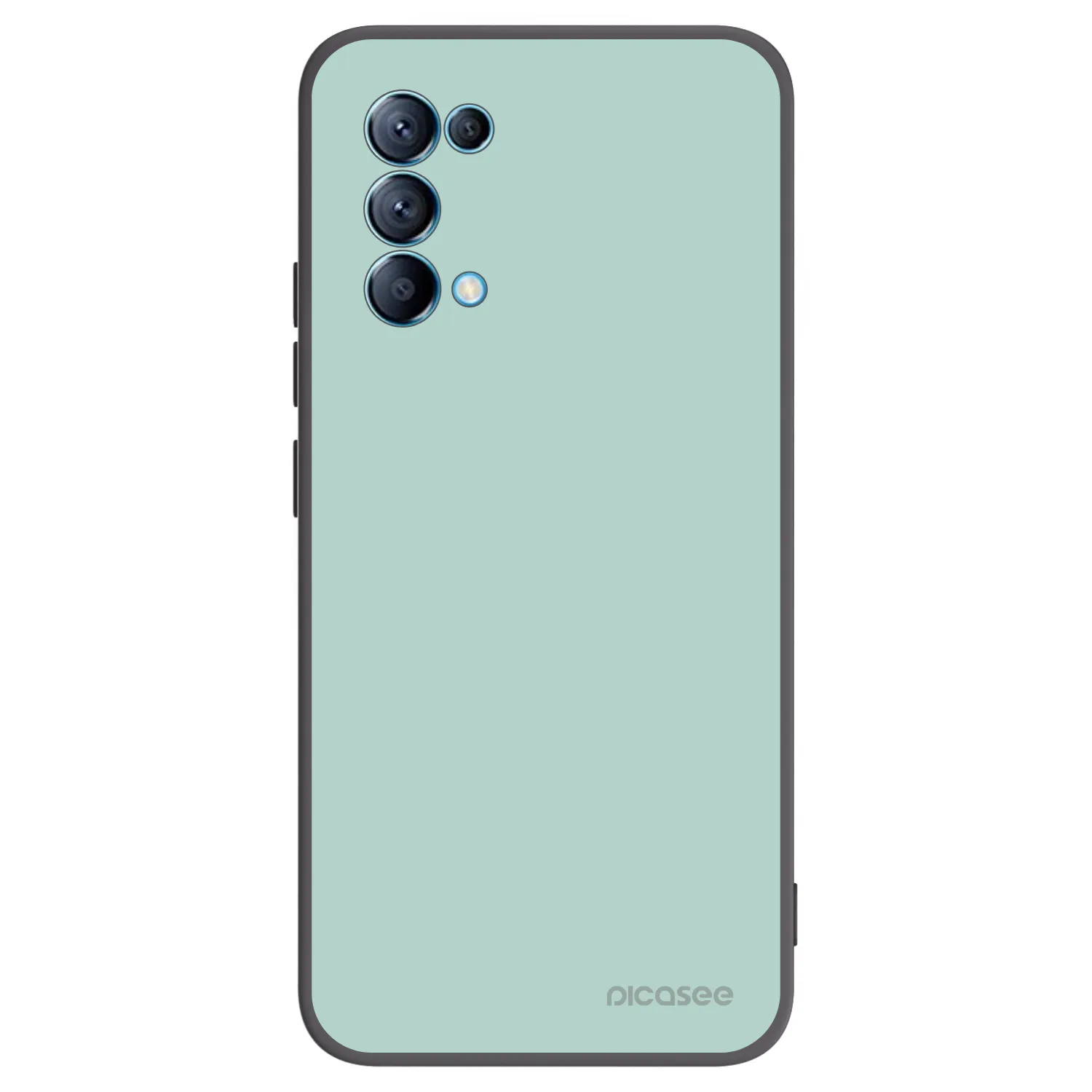 Picasee husă neagră din silicon pentru OPPO Reno 5 5G - Pastel Charm