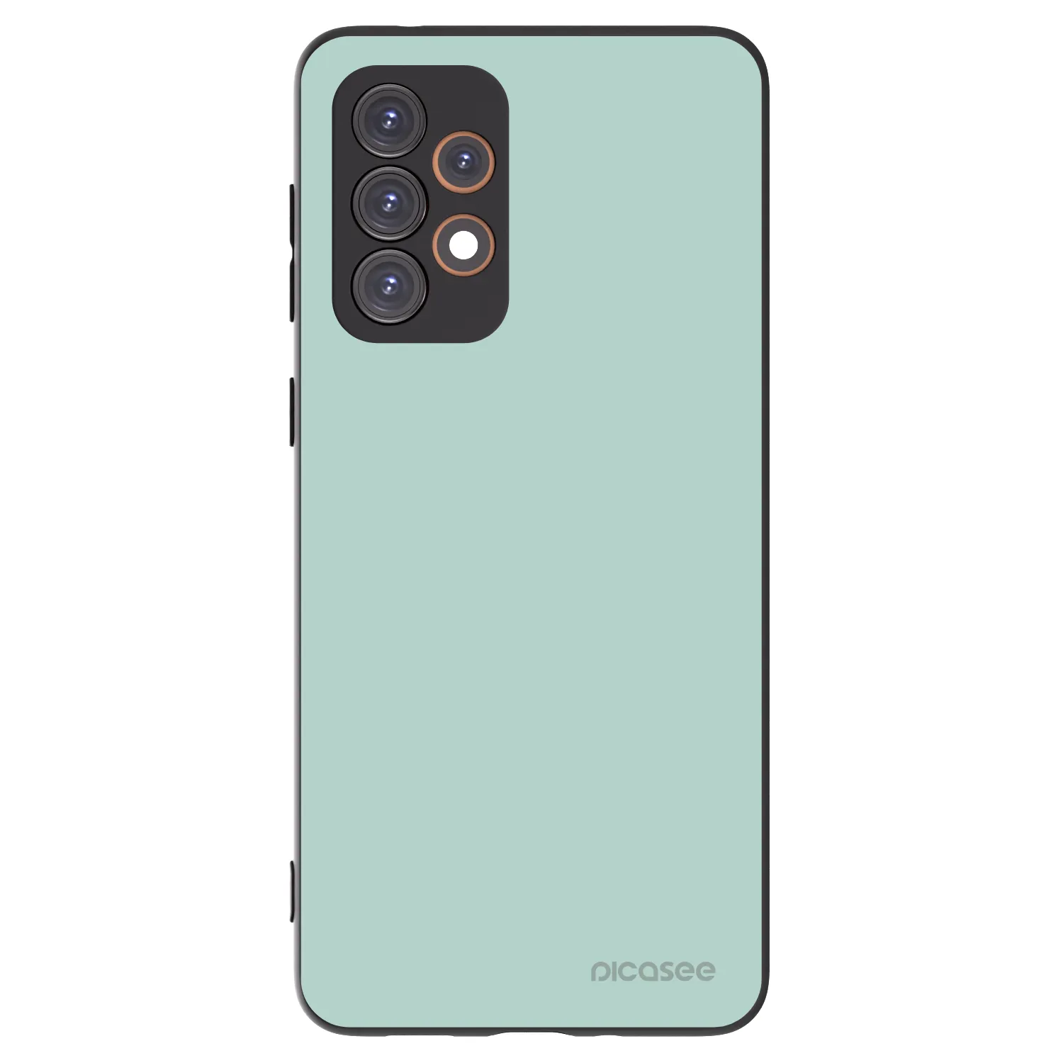 Picasee husă neagră din silicon pentru Samsung Galaxy A33 5G A336 - Pastel Charm