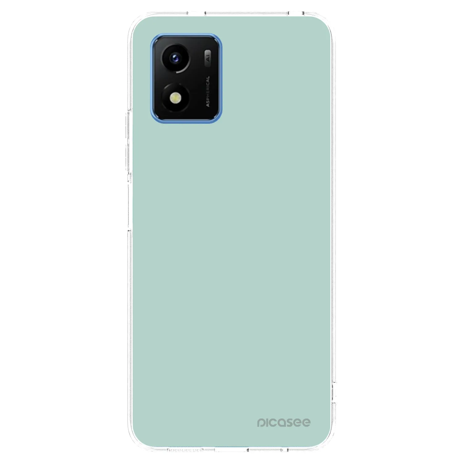 Picasee husă transparentă din silicon pentru Vivo Y01 - Pastel Charm