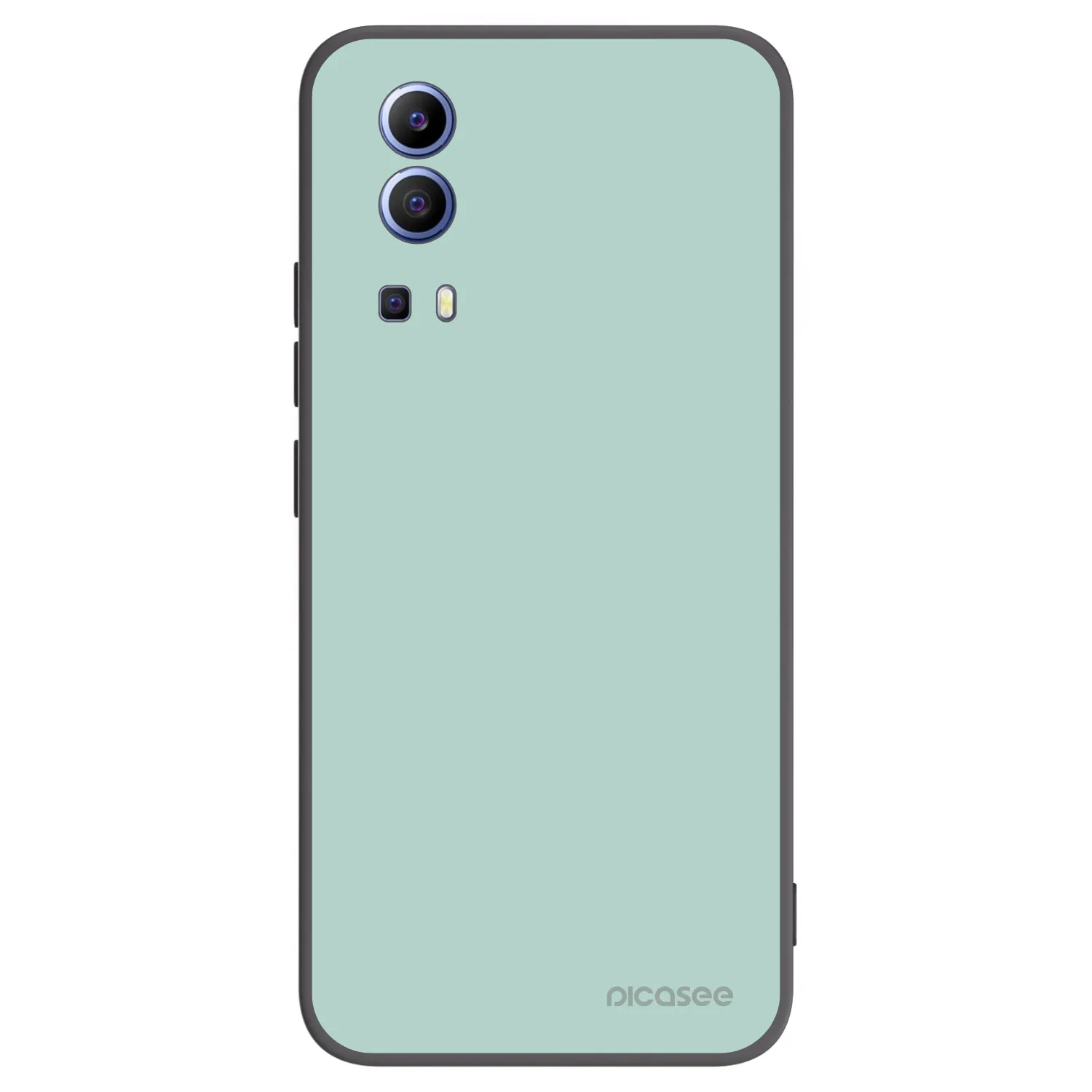 Picasee husă neagră din silicon pentru Vivo Y52 5G - Pastel Charm