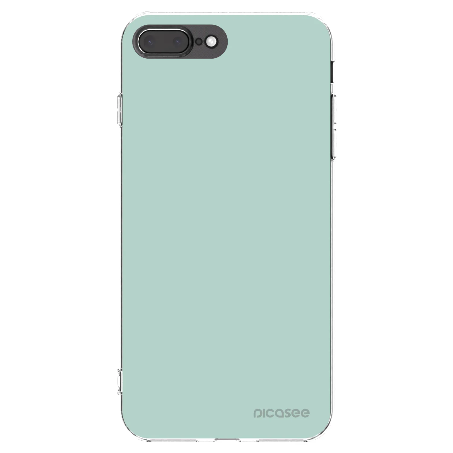 Picasee husă transparentă din silicon pentru Apple iPhone 8 Plus - Pastel Charm