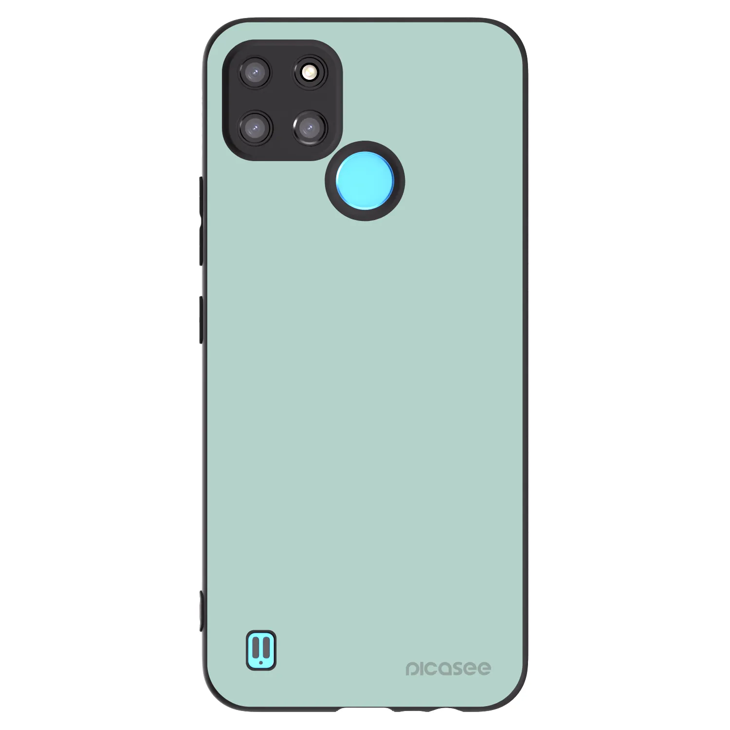 Picasee husă neagră din silicon pentru Realme C21Y - Pastel Charm