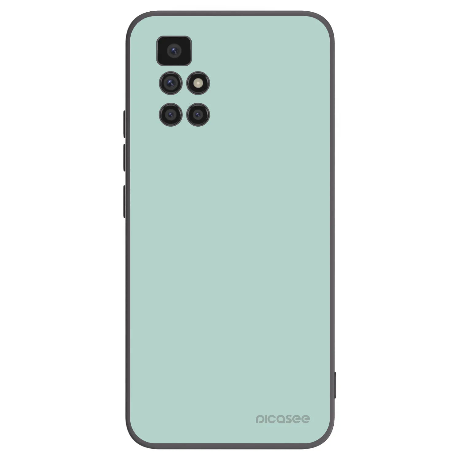 Picasee husă neagră din silicon pentru Xiaomi Redmi 10 (2022) - Pastel Charm