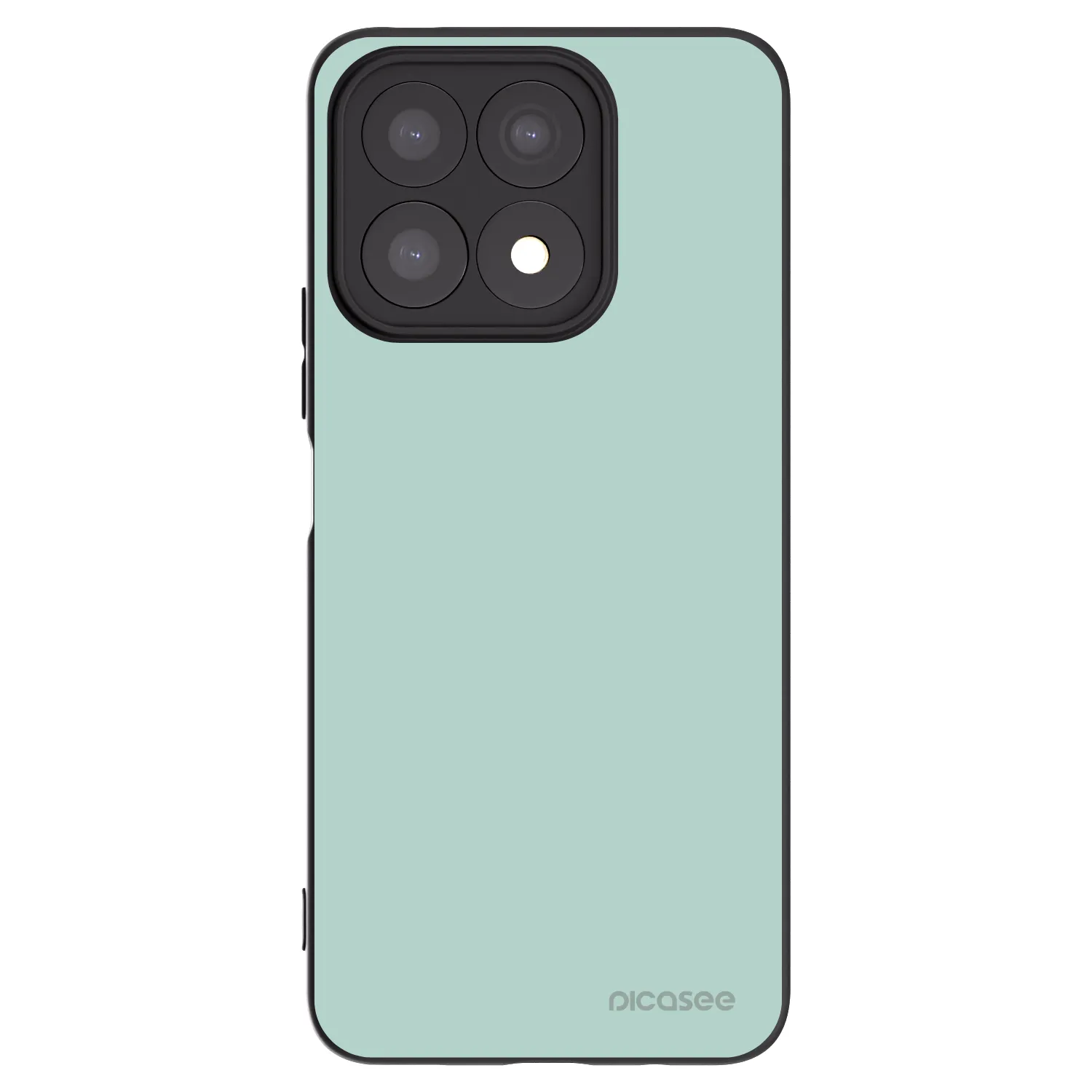 Picasee husă neagră din silicon pentru Honor X8a - Pastel Charm