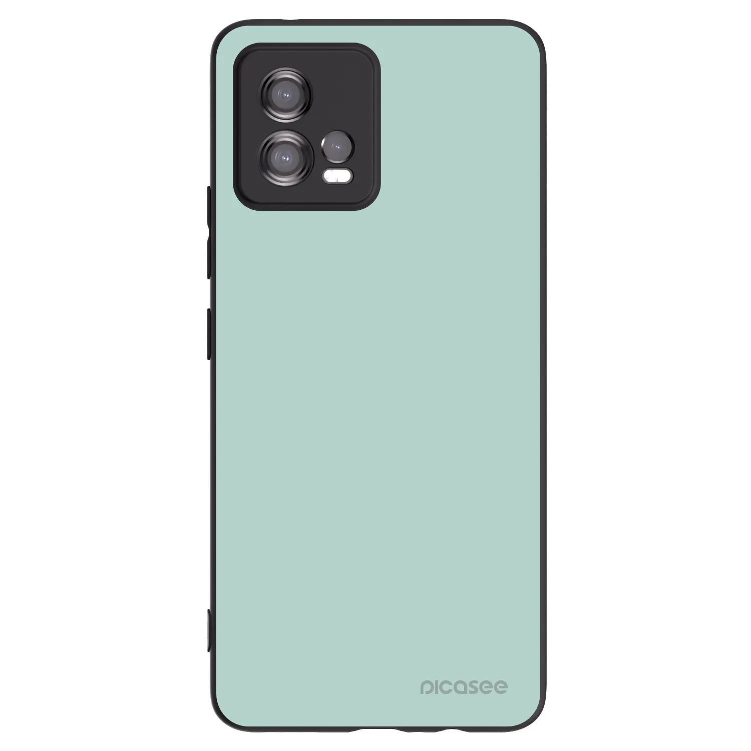Picasee husă neagră din silicon pentru Motorola Moto G72 - Pastel Charm