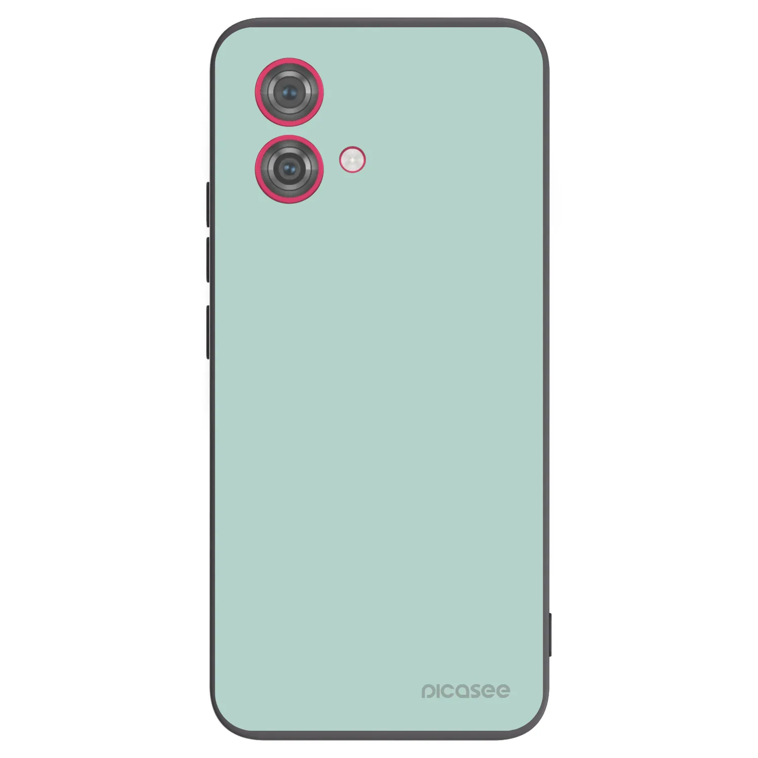 Picasee husă neagră din silicon pentru Motorola Moto G84 5G - Pastel Charm
