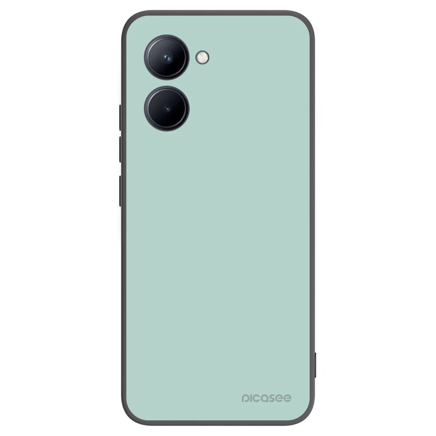 Picasee husă neagră din silicon pentru Realme C33 (2023) - Pastel Charm