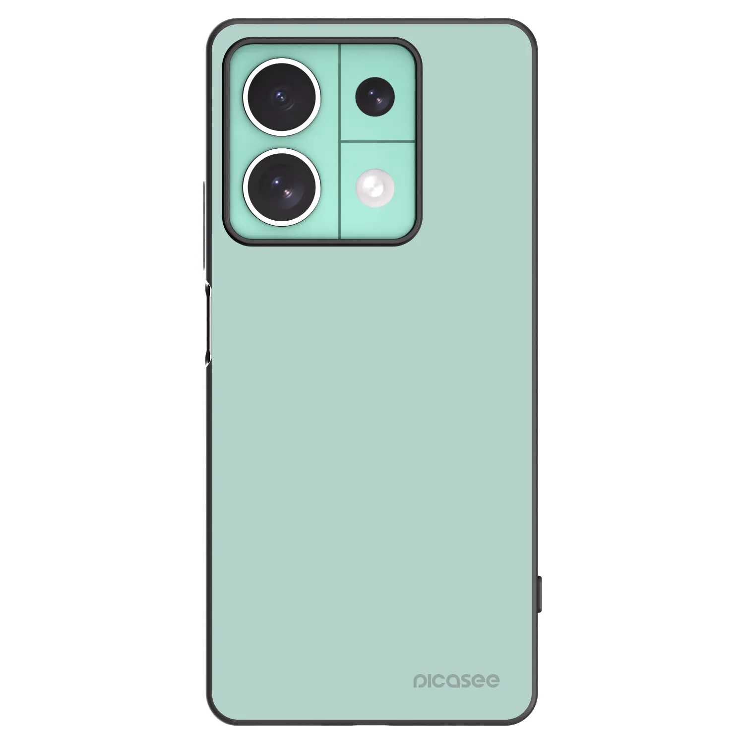 Picasee husă neagră din silicon pentru Xiaomi Redmi Note 13 5G - Pastel Charm