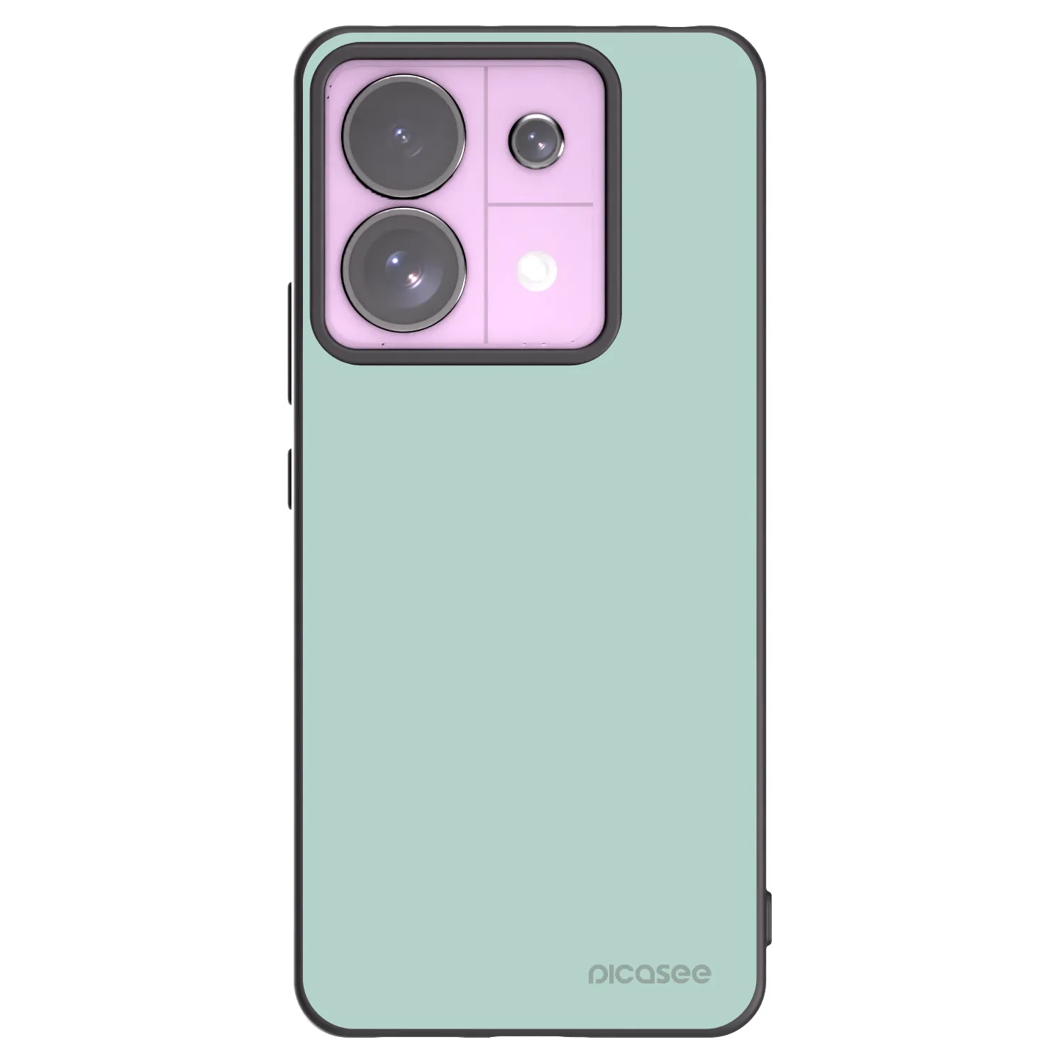 Picasee husă neagră din silicon pentru Xiaomi Redmi Note 13 Pro 5G - Pastel Charm
