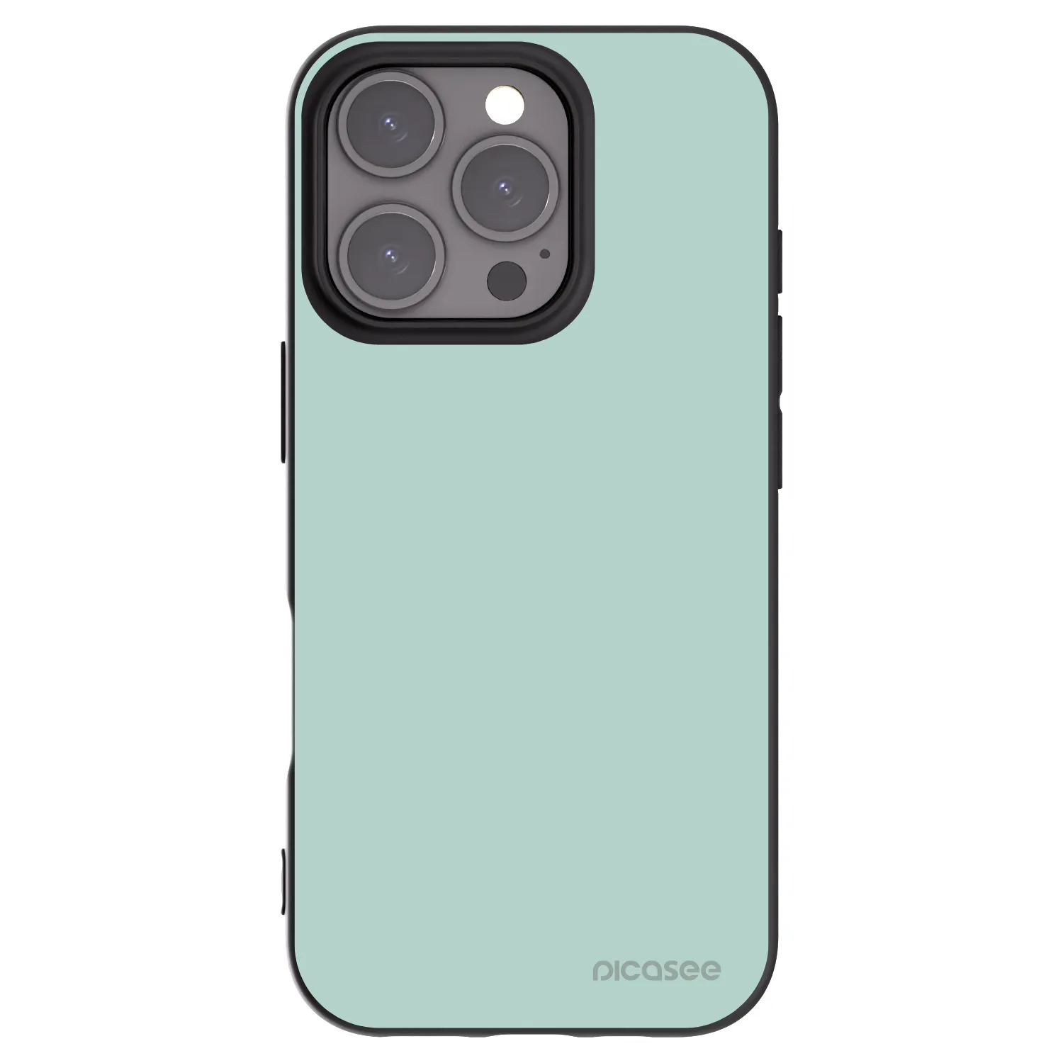 Picasee husă neagră din silicon pentru Apple iPhone 16 Pro - Pastel Charm