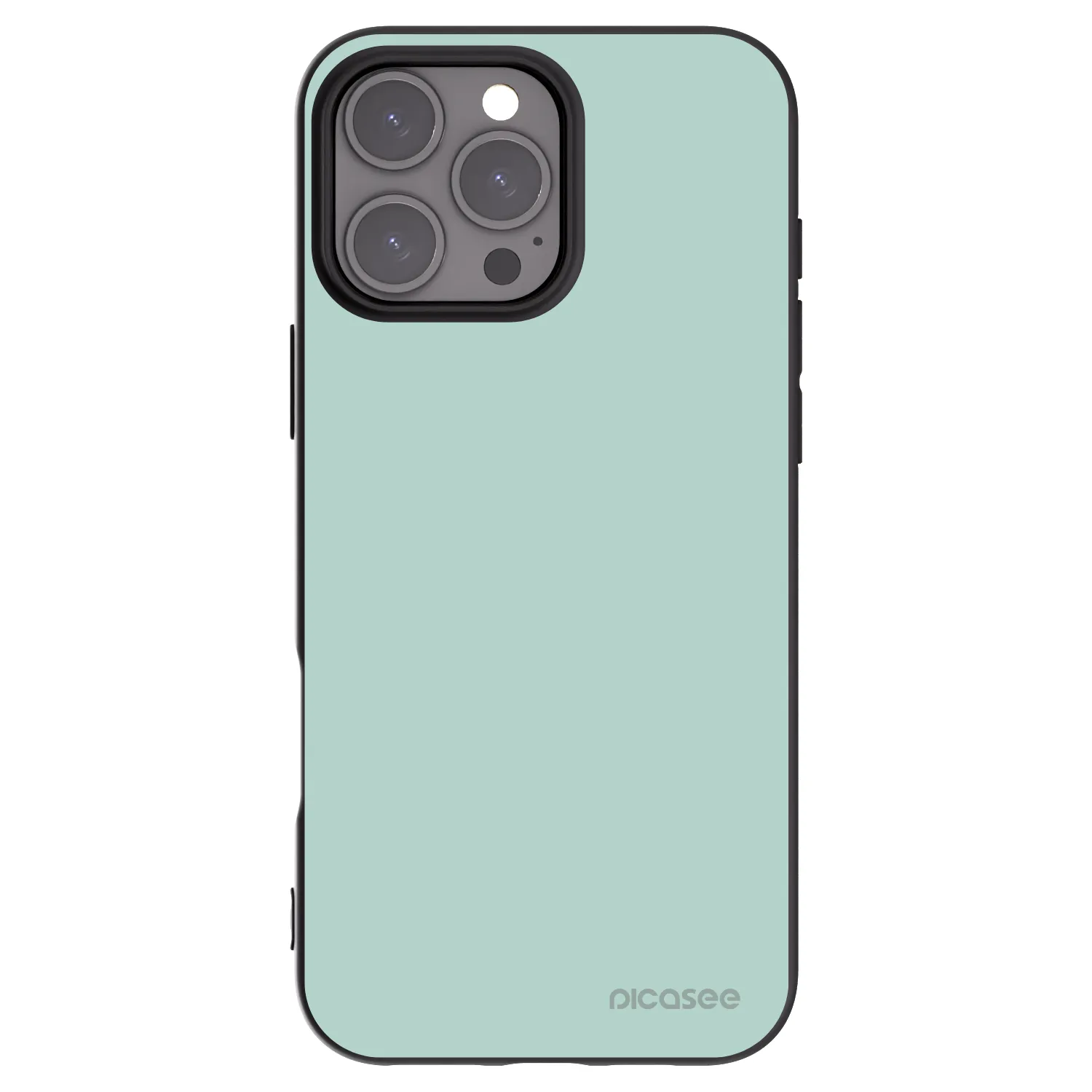 Picasee husă neagră din silicon pentru Apple iPhone 16 Pro Max - Pastel Charm