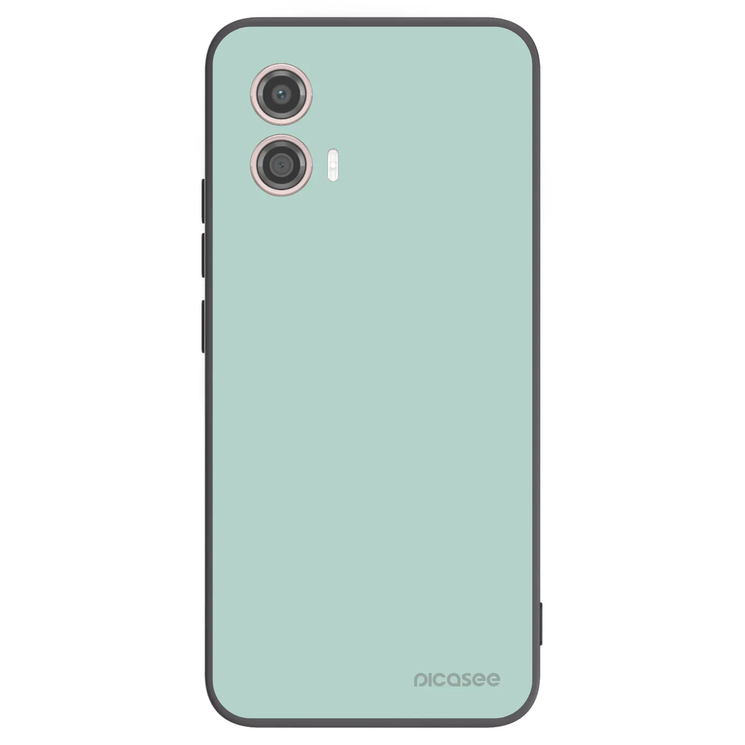 Picasee husă neagră din silicon pentru Motorola Moto G53 5G - Pastel Charm